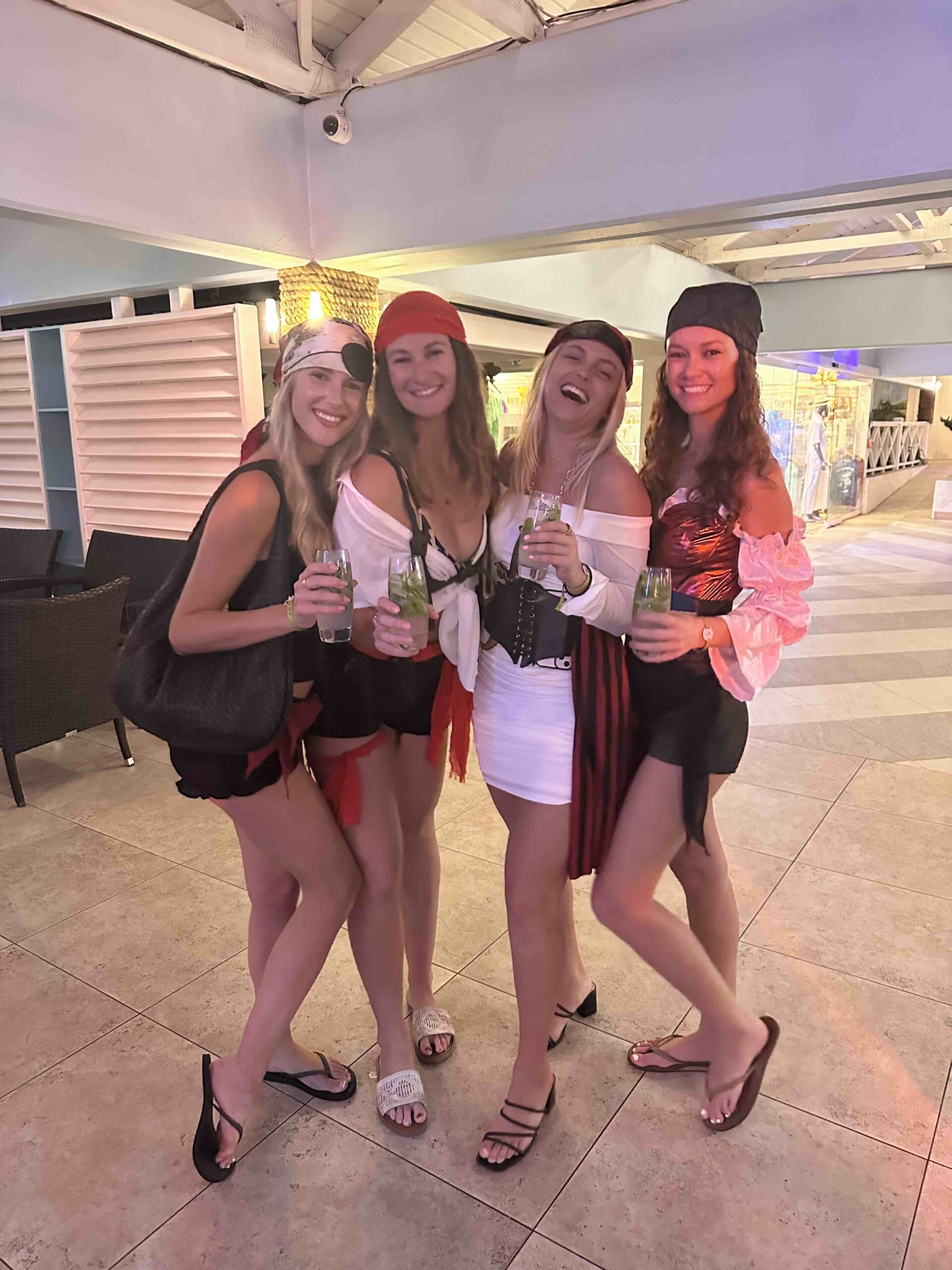 Pirate Night Girls Pirate Theme Party Outfits for Women at Volleyball Vacations
